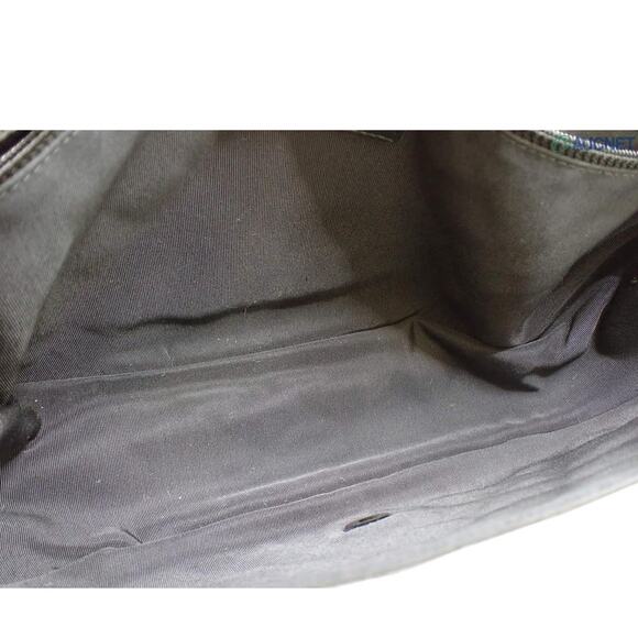 Chanel Medium Hula Hoop Bag Vintage CC Black Lambskin Flap SHW Quilted Rare - Picture 7 of 14